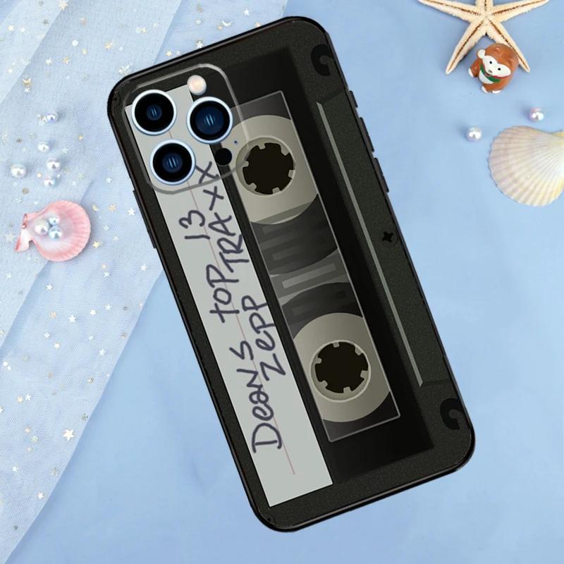 Vintage Cassette Tape Retro Phone Case For iPhone 17 16 15 11 12 14 13 Pro Max Mini X XS XR 7 8 Plus SE 17E Shockproof Cover