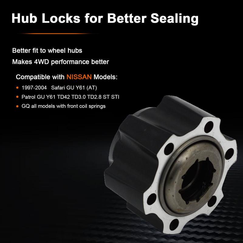 1pcs 40250-VB200 Y60 Y61 AT Automatic Free Wheel Locking Hub Lock 31T For Nissan Safari Patrol