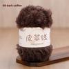 Hand Knitted Fur Yarn Long Hair  Hat Scarf DIY Wool Yarn Simulation Fur Crt Material Autumn Faion Accories