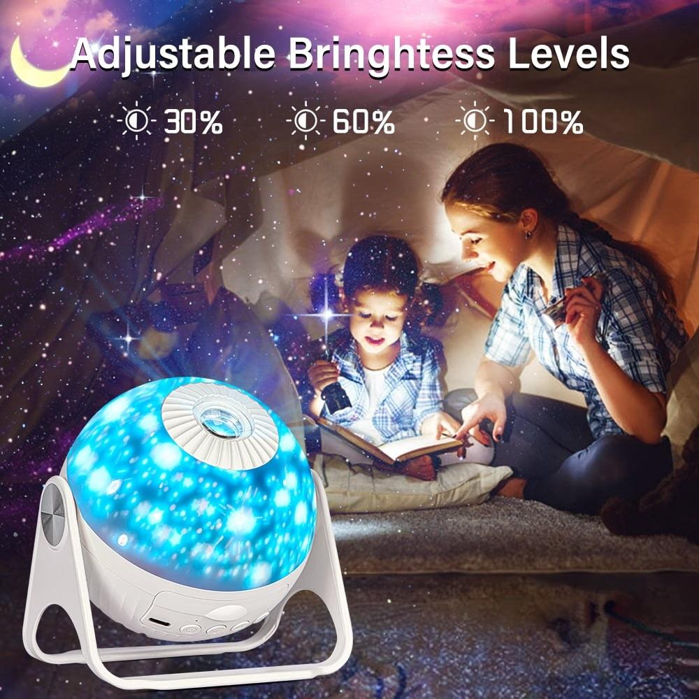 USB Rotating Galaxy Star LED Night Light