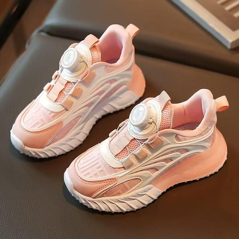 

Boys Breathable White Sports Shoes - Spring/Autumn 2025 Collection for Elementary Kids 27 розовый