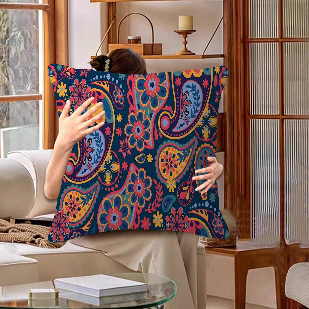 Badik Indonesia Batik Design Pillow Anime Pillow Sofa Bed Head Pillow Cover Cushion Cover 45x45 Cm Fashion