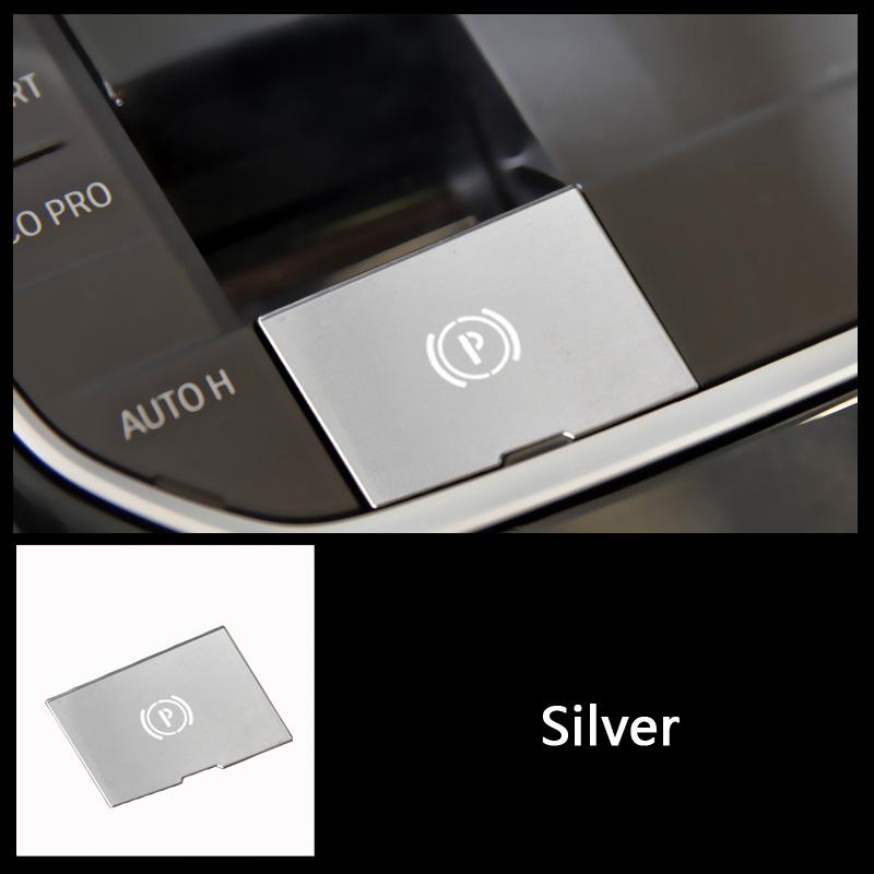 Elektronische Handbremsknöpfe Aufkleber für BMW 3er G20 G28 - Eine Taste Startknopf Dekoration Abdeckung Zierleiste Aluminiumlegierung