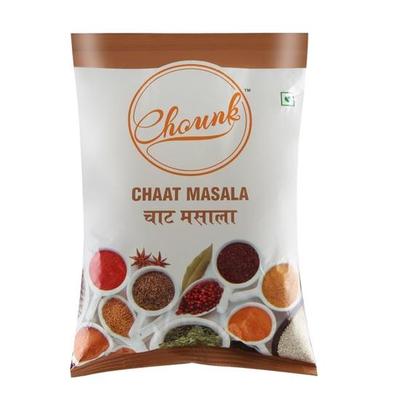 Chounk Chat Masala Prášek | Chaat Masala s přírodními ingrediencemi | Bez přidaných barviv, Bez konzervantů | chat masala 1kg (Balení 2 x 500g)