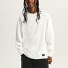 Vans Logo Drop Shoulder Loose Fit Round Neck Long Sleeve T-Shirt Men tops VN000PFKC9F