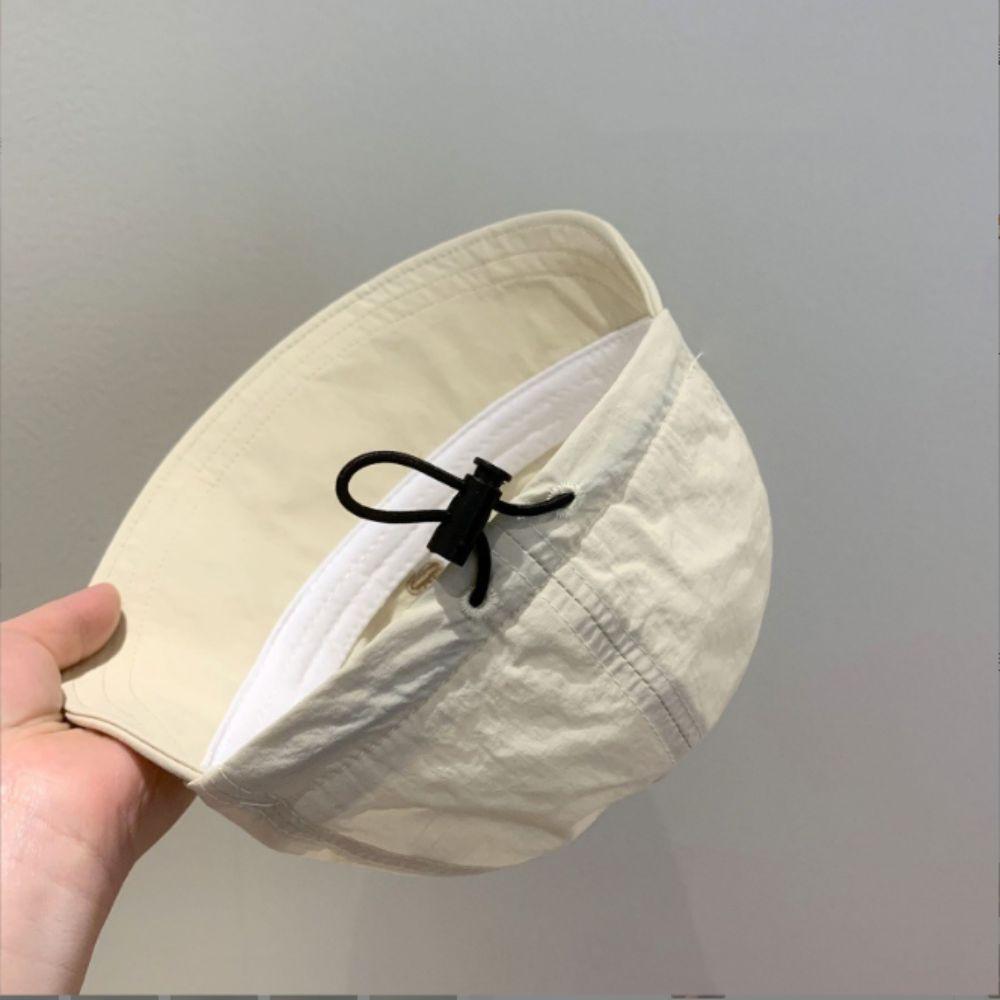 Wide Brim Sun Visor Hat Adjustable Peaked Cap Fashion Beach Cap  Baby