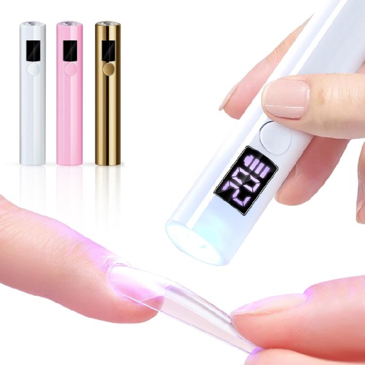 Handy Rechargeable LED Nails Lamp Offering Rapid Polish Setting In Portable Size
