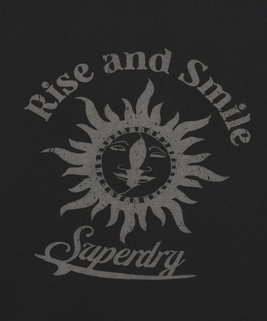 Syupeodeulai Sunrise Graphic T-Shirt Black