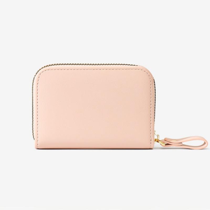 Nou cu fermoar Mini cu sloturi multiple pentru fete Geantă pentru carduri de organe drăguț urs de desene animate Portofel scurt pentru elevi de liceu și gimnaziu Suport card de mână pentru zeiță Cadouri de festival