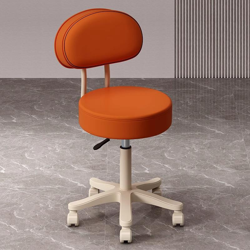 Beauty Salon Swivel Stool: Hairdresser, Nail Technician, Makeup Artist, Barber Wheeled Chair