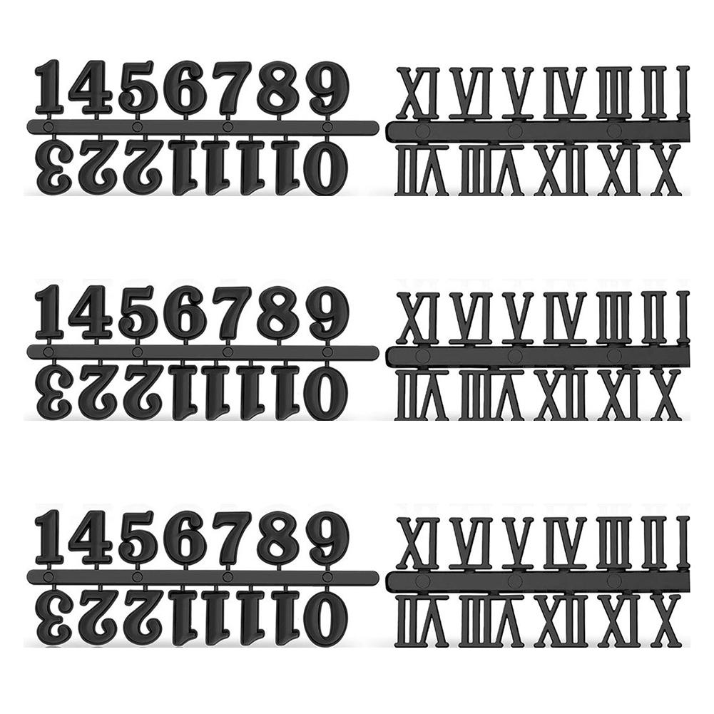 For Your Clock Creations Clock Numerals Kit Clock Numerals Kit 3D Embroidery Clock Numerals Kit DIY Digital Clock