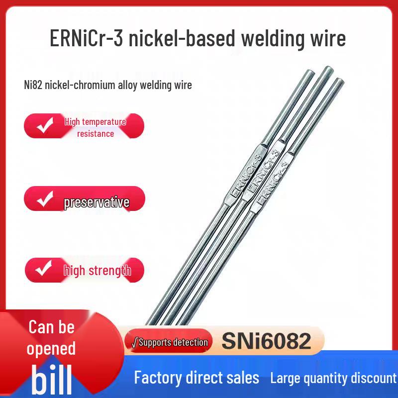 NiCrMo-3 Ni625 Nickel-Chromium-Molybdenum Argon Arc Welding Wire SNi6625