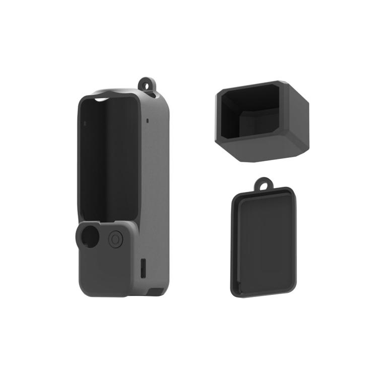 Für DJI OSMO Pocket 3 PULUZ 3 in 1 Silikonhülle Set