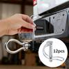 12Pcs Trailer Coupler Pins Shaft Locking Pin Versatile Quick Release Wire Lock Hitch