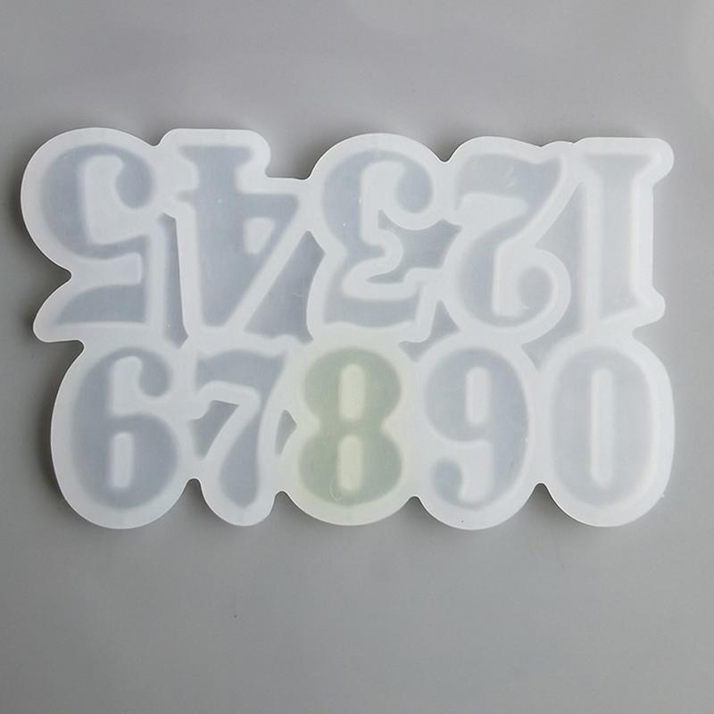 Numeric Shaped Modeling Diy Silicone Mold Birthday Cake Decorating Baking Mold