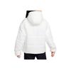 Nike Solid Color Letter Logo Hooded Jacket Women jackets White FB7673-133