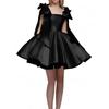 Kleines Kleid Kleid Schleifendesign Träger Geburtstagsparty Kurzes Temperament Abendkleid