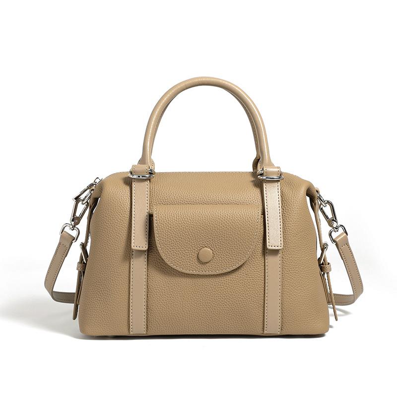 Handbag Leather Female Foreskin Handbag Everything Stylish Shoulder Bag Crossbody Bag Commuter Bag