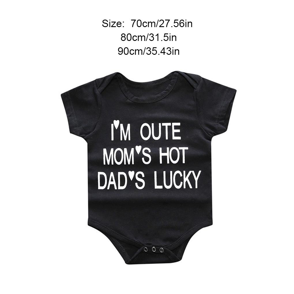 Baby T-shirt Outfit Infant Jumpsuit Hot Weather Newborn Bodysuit Girls