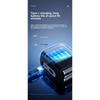 Two-in-one Reciprocating Razor with Digital Display, Magnetic Attachment, Three Blades, Portable Multi-functional Electric Trimmer