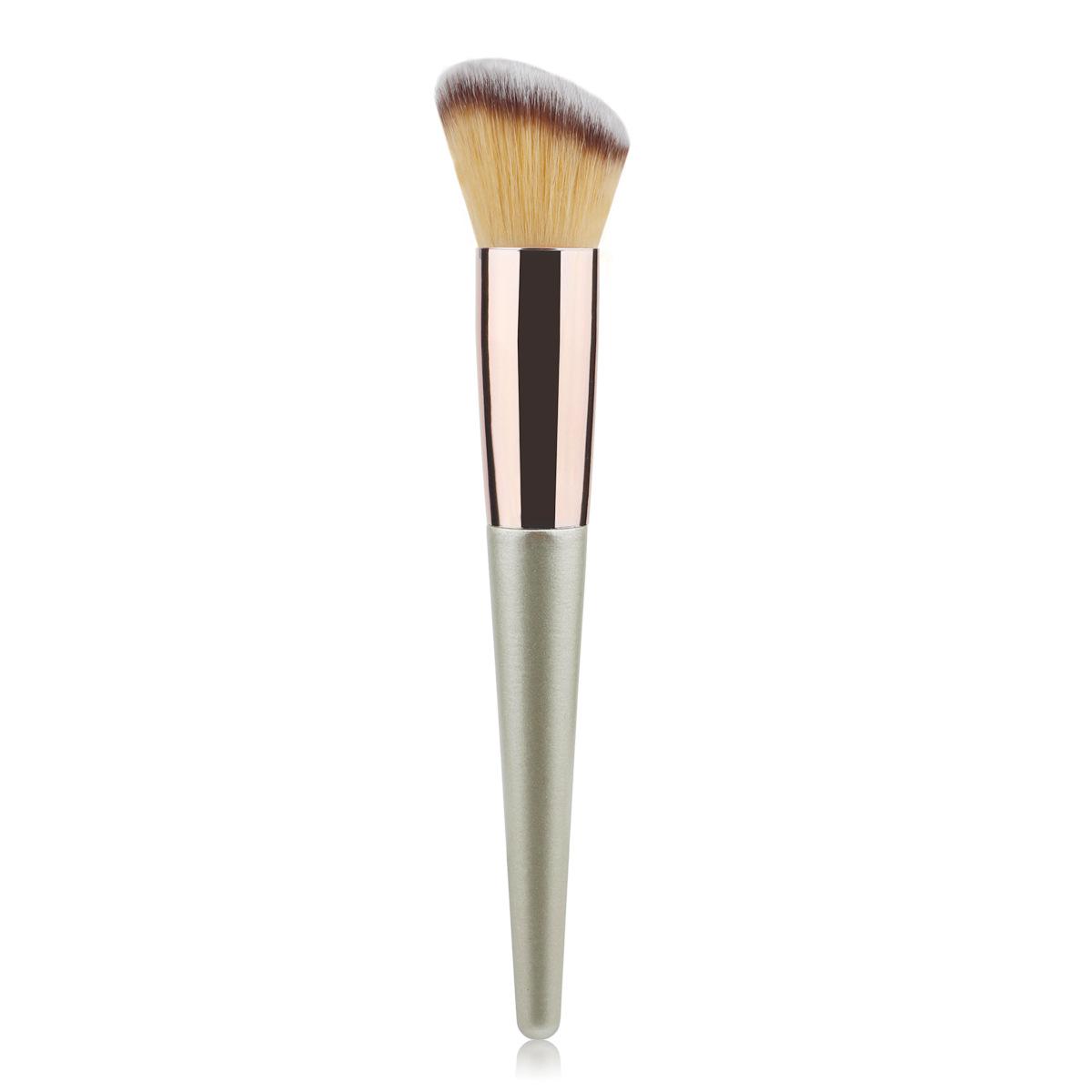 Single pointed handle Contour brush Loose powder brush Foundation brush Beginner soft makeup brush Makeup tool