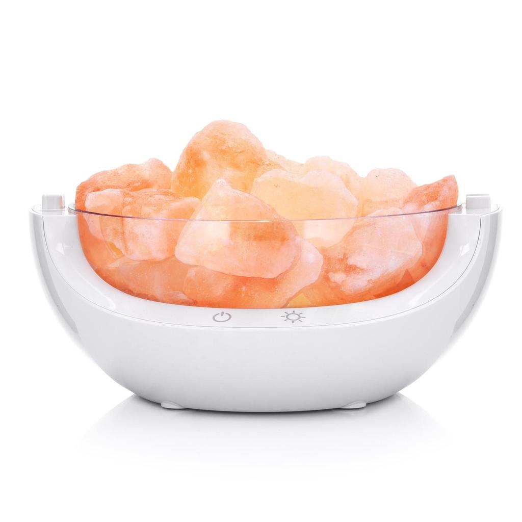 Bergvind DUKA Ultrasonic Aroma Humidifier with Salt Lamp and Ionization