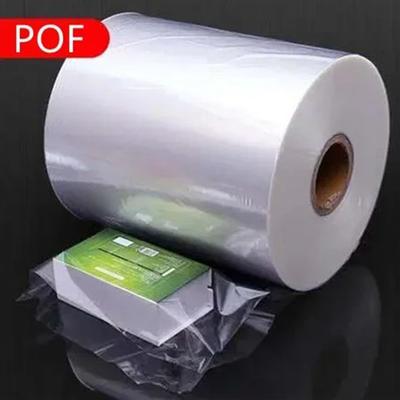 POF termoretraibile film pieghevole Fogli di membrana trasparente Sacchetto di imballaggio cosmetico in plastica pof Plastica Trasparente Termoretraibile a caldo Materiale pieghevole
