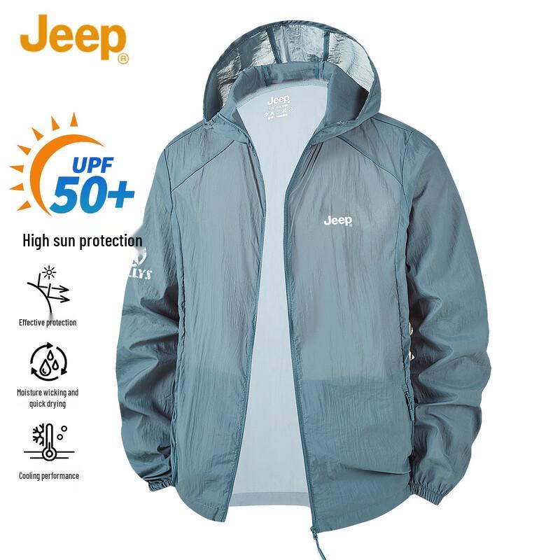 JEEP Men s Summer Outdoor Casual Skin Jacket 4XL