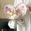 Butterfly Flower Wrapping Paper Ins Creative Flower Bouquet Packing Paper Diy Birthday Gift Wedding Gift Packing Supplies