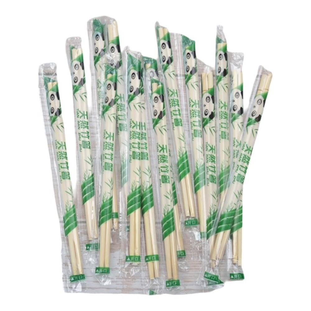 50/100pairs Hygienic Disposable Chopsticks Individual Package Single-use Bamboo Chopsticks Portable Takeout Tableware