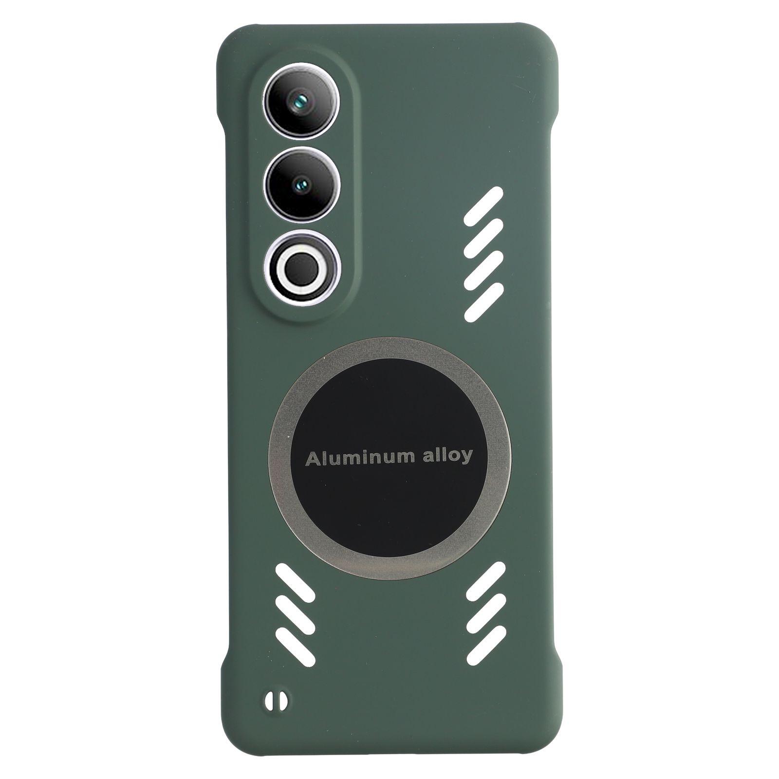 

For OnePlus Ace 3V 5G Case Hard PC Frameless Heat Dissipation Phone Cover Green