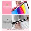 Compatible Bluetooth RGB Backlit Keyboard Case with Pen Slot for Xiaomi Pad 7 Pro, Redmi Pad 2, and Poco 12.1