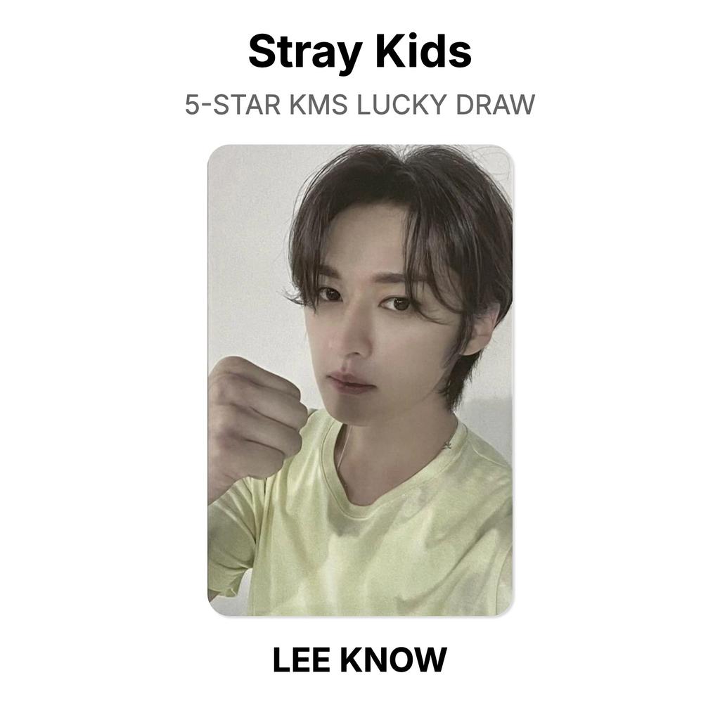 Stray Kids 5-STAR KMS LUCKY DRAW Official Photocard
