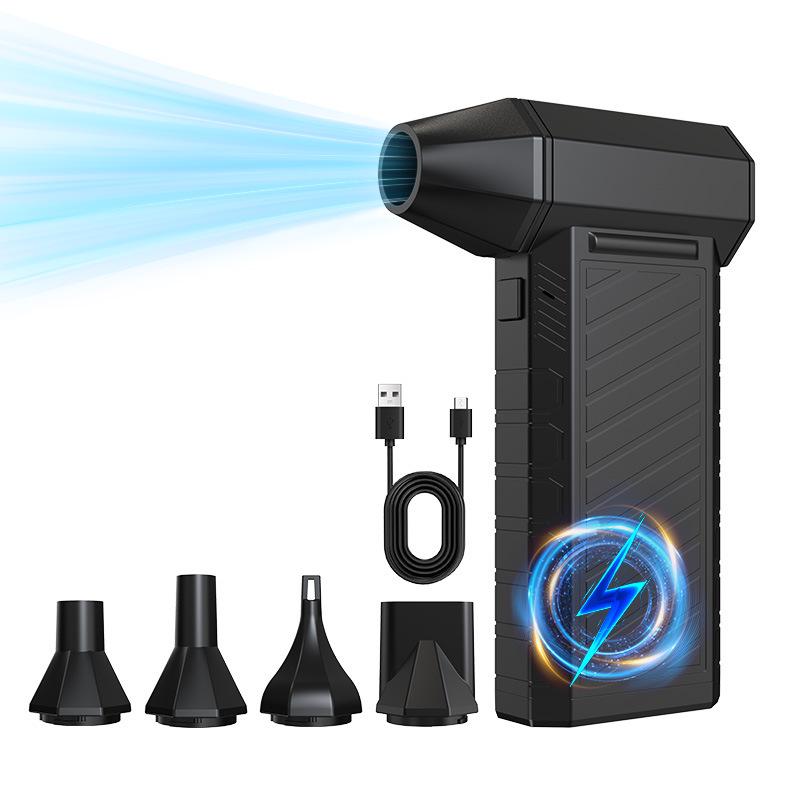 High-Speed Portable Turbo Fan 19.5x14.2x4.6 cm