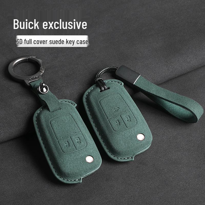 Buick Verano/Excelle/Regal Key Cover (12-15 Models) Remote Control Protective Case - Green