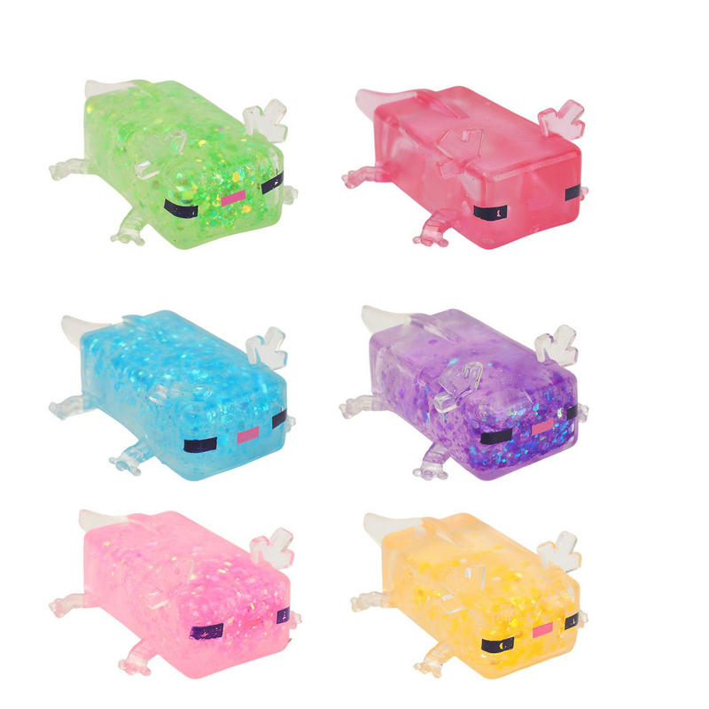 1/6Pcs Cute Animation Animals Press Toys Relief Emotions Fidgeting Sensory Squeeze Toys Slowly Rebound Birthday Party Gifts