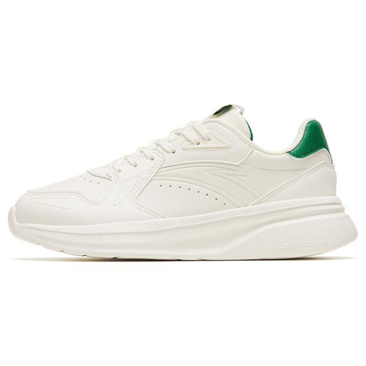 

New Anta Cushioning Anti Slip And Wear Resistant Low Top Sports Casual Shoes Women s White Green 922248830-5 39