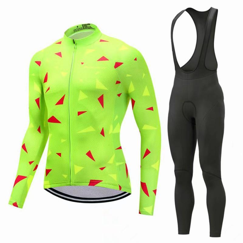 Tour De Men Women's Long-sleeved Bicycle Riding Clothes Outdoor Mountain Road Equipment Factory