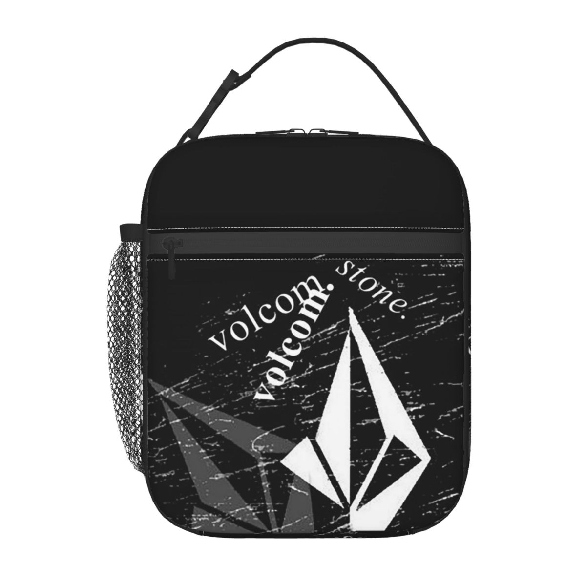 V-Volcom Logo Geïsoleerde Lunchtas voor Kinderen School Koeltas Thermische Voedseldoos Tote Lekvrije Lunchboxen Container One Size