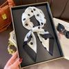 New small square scarf silk scarf women's summer versatile scarf headband silk scarf scarf temperament advanced neck protection spring and autumn thin