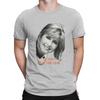 Australian Pop Female Singer Man's TShirt Olivia Newton John Short Sleeve Fabric T Shirt Funny High Quality Birthday Gifts