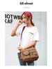 Men's Canvas Crossbody & Shoulder Bag - Spring Casual Sports Trend