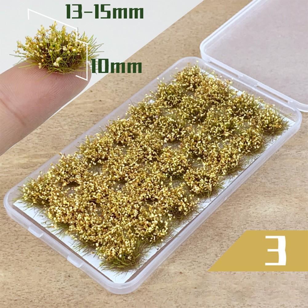 

1x клейка статична модель мініатюрного пейзажу з пучків трави 3