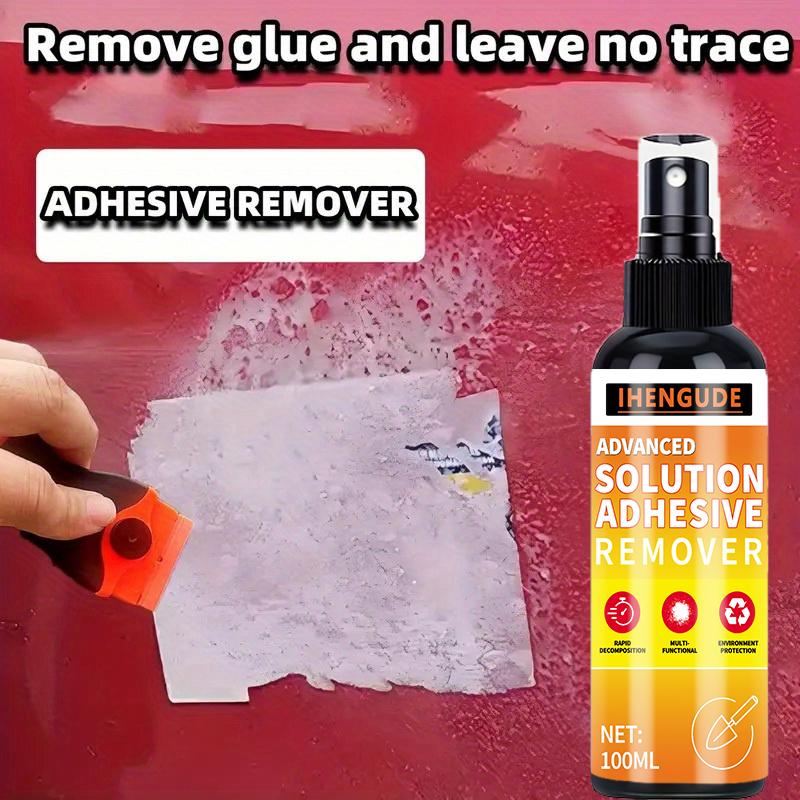 Professional Glue Dissolving Spray - Glue Remover Safely Removes Sticky Residue and Quickly Removes Labels, Car Stickers,