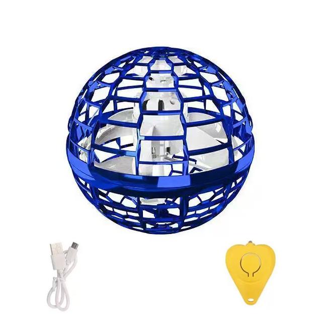 Non-Toxic Flying Ball Spinner Boomerang Flyorb Magic Suspension Sensing Cosmic Globe 360 ° Ball With Led Light Kids Toy Festival Gift