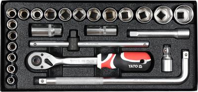 25-PIECE TOOL KIT 1/2" - YT-12671
