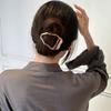 Vintage Hollow Geometric Hair Clips Metal Hair Claw Barrettes Hairpin Ponytail Claw Clip Women Hair Accessories Gifts