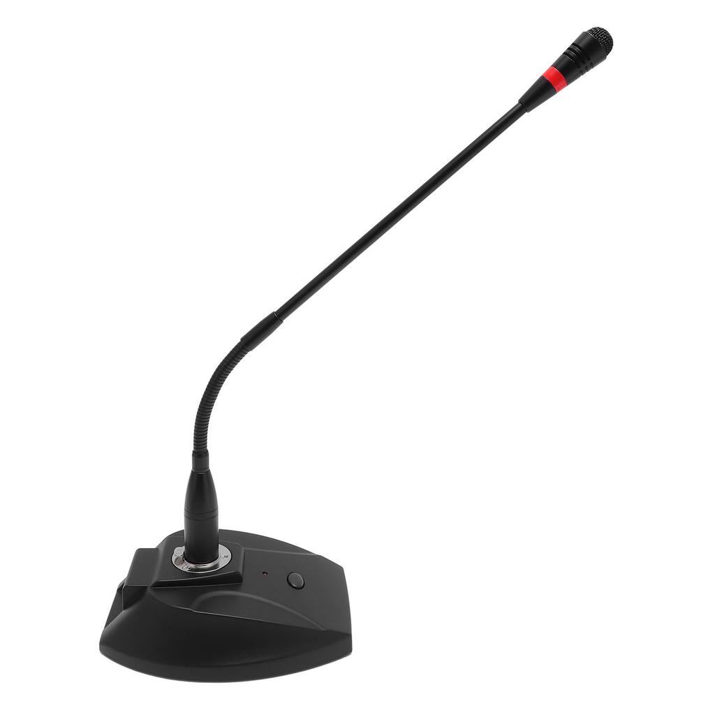 Gooseneck Condenser Microphone XLR Connector Desktop Microphone for Lectures Conferences Video Meeti