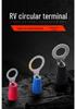 Flame Retardant PVC-Insulated RV Round O-Type Copper Crimp Wire Lug Terminal