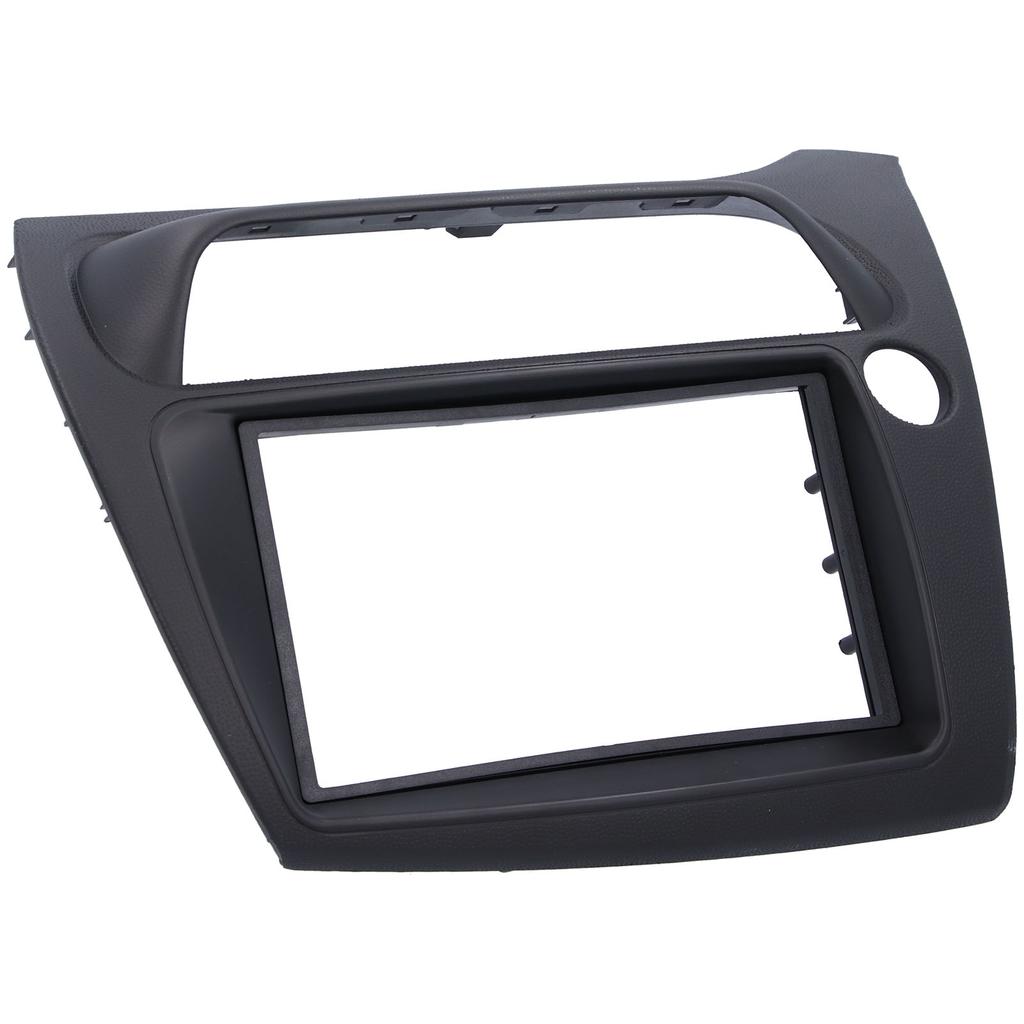 2Din Car Stereo Radio Fascia CD Panel Trim Replacement for Honda Civic European RHD 2005‑2011